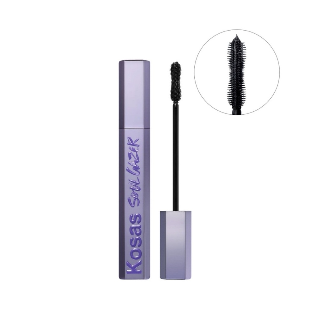 NIB Kosas Soulgazer Mascara Lengthening & Lifting Peptide Mascara! Intense Black